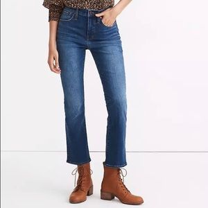 Madewell Cali Demi Boot jeans